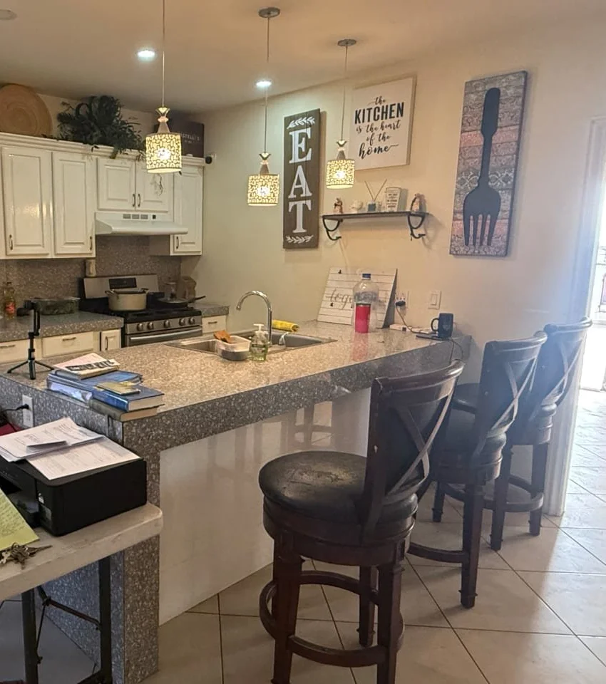 Cocina y comedor